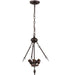 Meyda Tiffany - 166132 - Six Light Pendant Hardware - Cilindro - Mahogany Bronze
