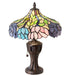 Meyda Tiffany - 224040 - One Light Table Lamp - Wisteria - Mahogany Bronze