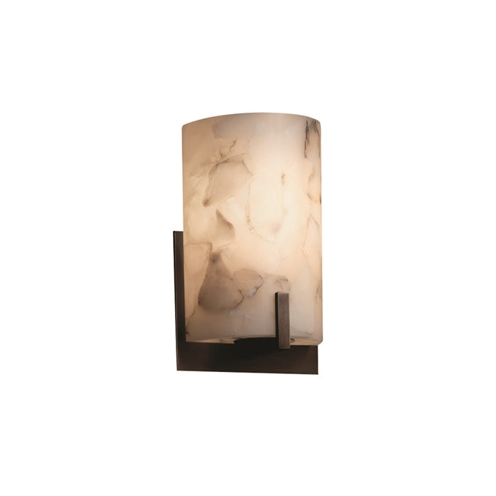 Justice Designs - ALR-5531-DBRZ - Wall Sconce - Alabaster Rocks! - Dark Bronze