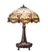 Meyda Tiffany - 31664 - Three Light Table Lamp - Tiffany Hanginghead Dragonfly - Mahogany Bronze