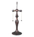 Meyda Tiffany - 50688 - One Light Table Base Hardware - Metro - Craftsman Brown