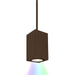 W.A.C. Lighting - DC-PD05-S-CC-BZ - LED Pendant - Cube Arch - BRONZE