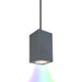 W.A.C. Lighting - DC-PD05-S-CC-GH - LED Pendant - Cube Arch - GRAPHITE