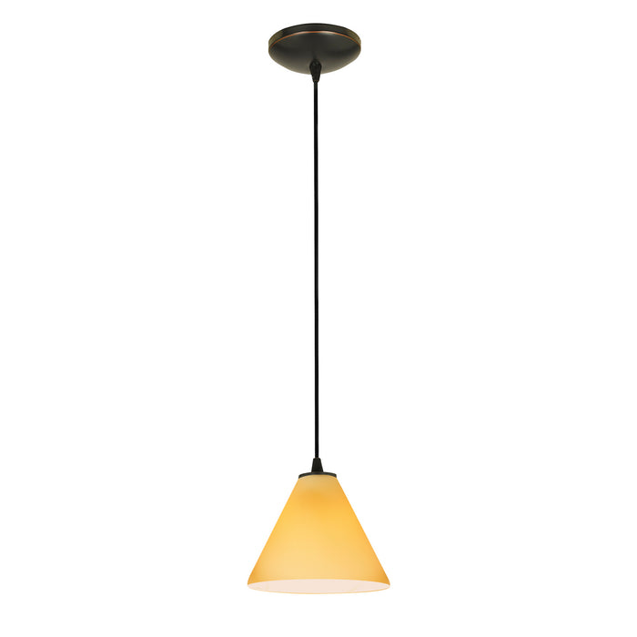 Access - 28004-3C-ORB/AMB - LED Pendant - Martini - Oil Rubbed Bronze