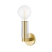 Hudson Valley - 9841-AGB - One Light Wall Sconce - Gilbert - Aged Brass