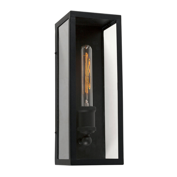 Forte - 1155-01-04 - One Light Outdoor Lantern - Erin - Black