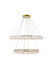 Elegant Lighting - 3503D42G - LED Chandelier - Monroe - Gold