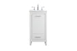 Elegant Lighting - VF12818WH - Single Bathroom Vanity Set - Filipo - White