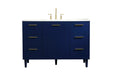 Elegant Lighting - VF47048MBL - Vanity Sink Set - Baldwin - Blue