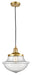 Innovations - 201C-SG-G544 - One Light Mini Pendant - Franklin Restoration - Satin Gold