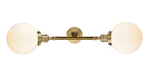 Innovations - 208L-BB-G201-8-LED - LED Bath Vanity - Franklin Restoration - Brushed Brass