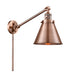 Innovations - 237-AC-M13-AC-LED - LED Swing Arm Lamp - Franklin Restoration - Antique Copper