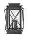 Hinkley - 11197MB - Three Light Pier Mount Lantern - Montecito - Museum Black