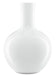 Currey and Company - 1200-0216 - Vase - Imperial White