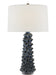 Currey and Company - 6000-0683 - One Light Table Lamp - Blue Drip Glaze