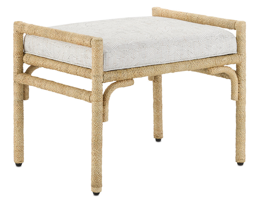 Currey and Company - 7000-1162 - Ottoman - Natural