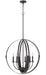 Cal Lighting - FX-3737-6 - Six Light Chandelier - Valais - Matte Black