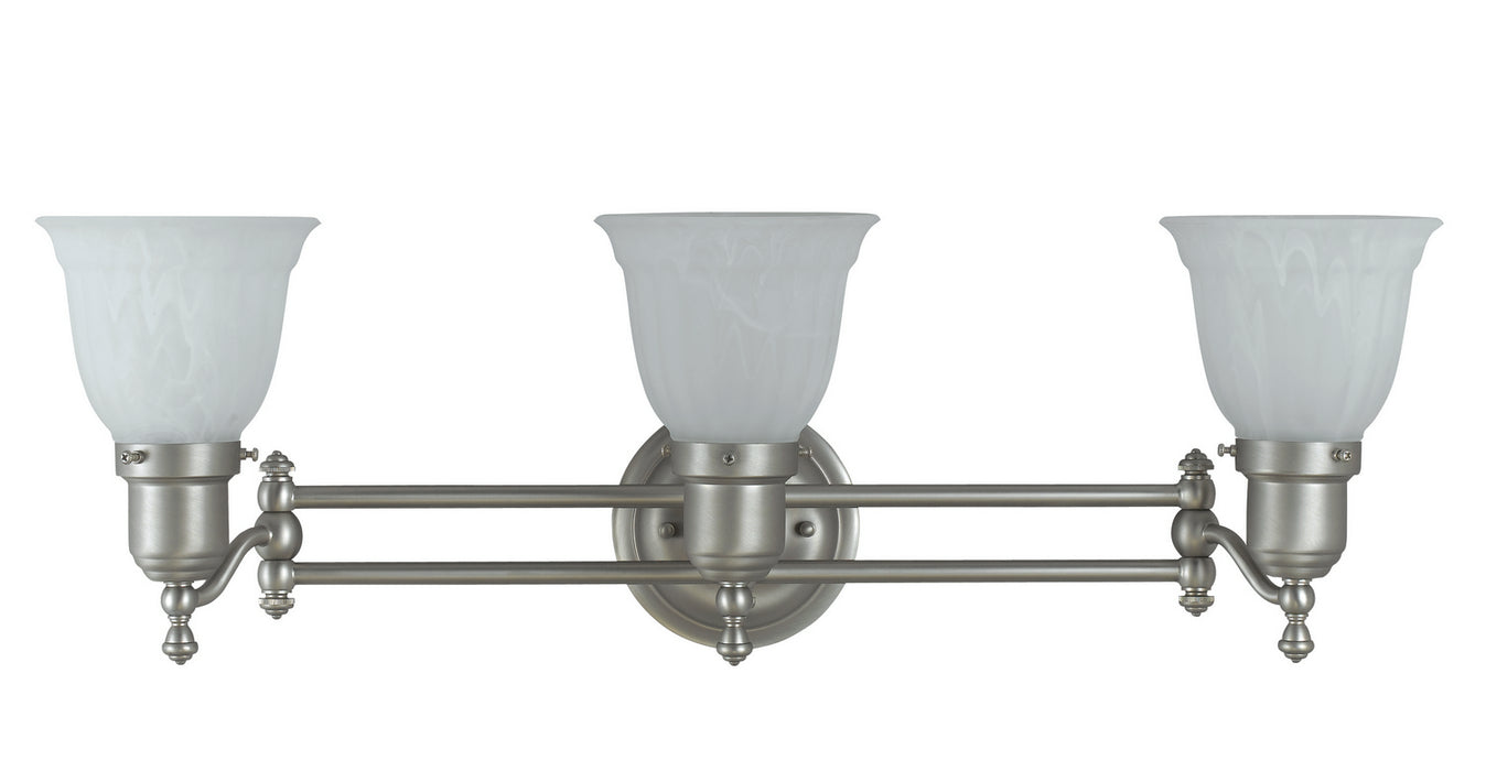 Cal Lighting - LA-193-1 - Hotel Lamp - Brushed Steel