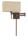 Cal Lighting - WL-2930-RU - One Light Swing Arm Wall Lamp - Robson - Rust