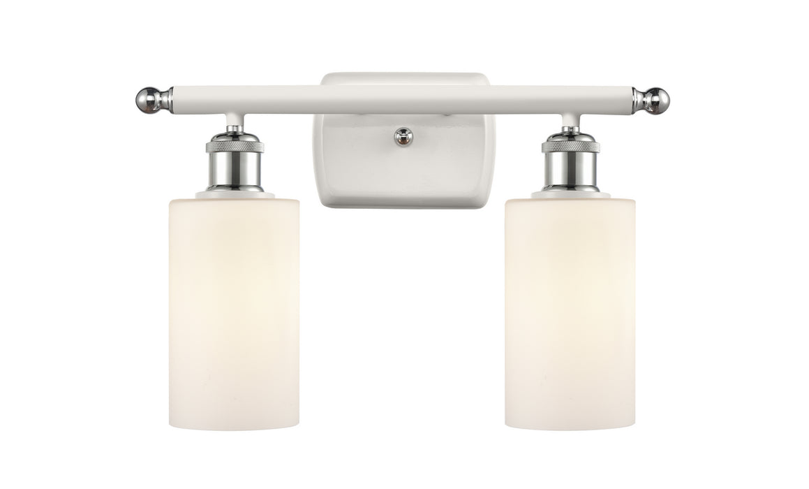 Innovations - 516-2W-WPC-G801 - Two Light Bath Vanity - Ballston - White and Polished Chrome