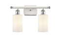 Innovations - 516-2W-WPC-G801 - Two Light Bath Vanity - Ballston - White and Polished Chrome