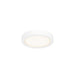 Dals - CFLEDR06-CC-WH - LED Flushmount - White