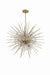 Zeev Lighting - CD10266-8-AGB - Chandelier - Flare - Aged Brass With Acrylic