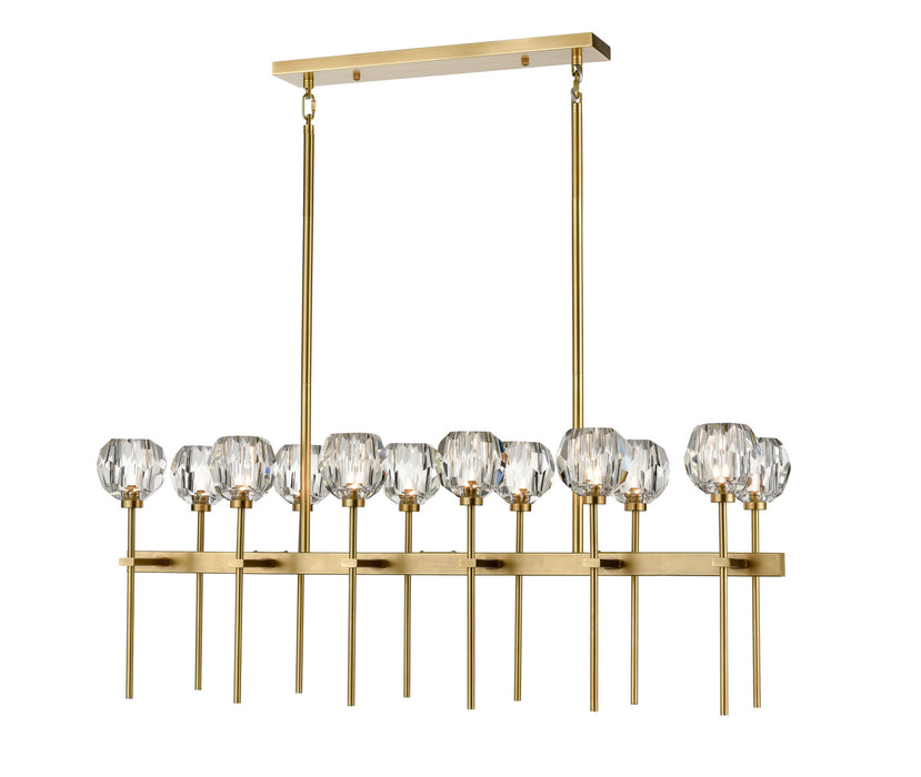 Zeev Lighting - CD10303-12-AGB - LED Chandelier - Parisian - Aged Brass