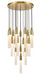 Zeev Lighting - CD10320-19-AGB - Chandelier - Fusion - Aged Brass