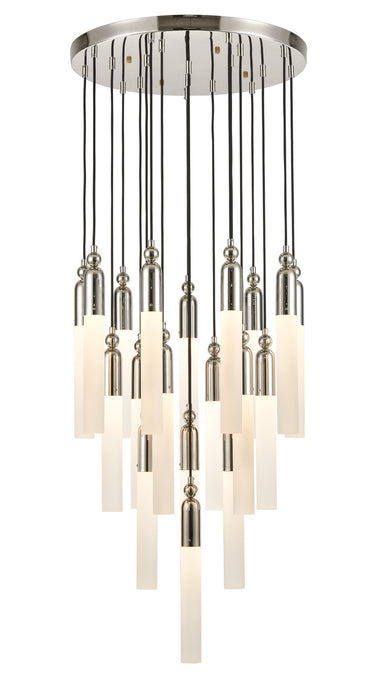 Zeev Lighting - CD10321-19-PN - Chandelier - Fusion - Polished Nickel