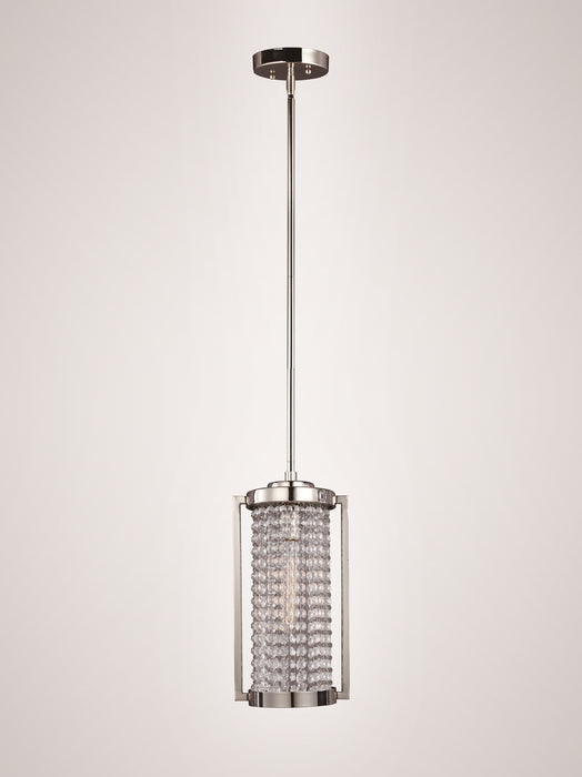 Zeev Lighting - MP40014-1-PN - Mini Pendant - Metropolis - Polished Nickel