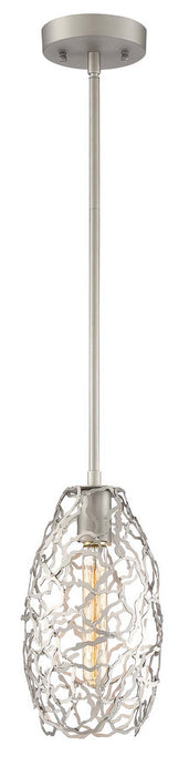 Zeev Lighting - MP40024-1-SN - Mini Pendant - Helios - Satin Nickel