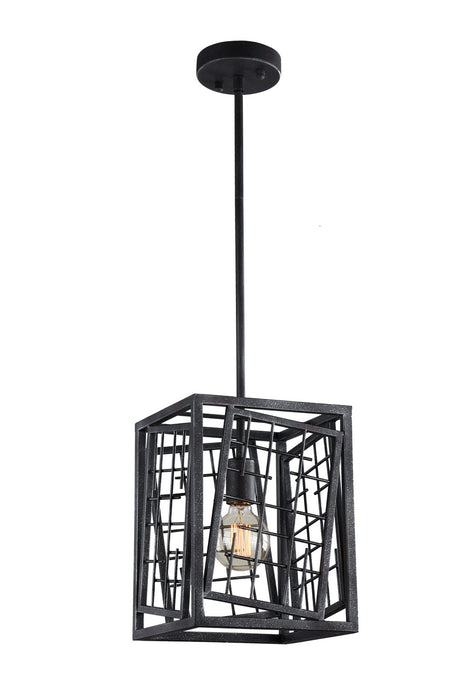 Zeev Lighting - MP40031-1-RI - Mini Pendant - Plexus - Rustic Iron