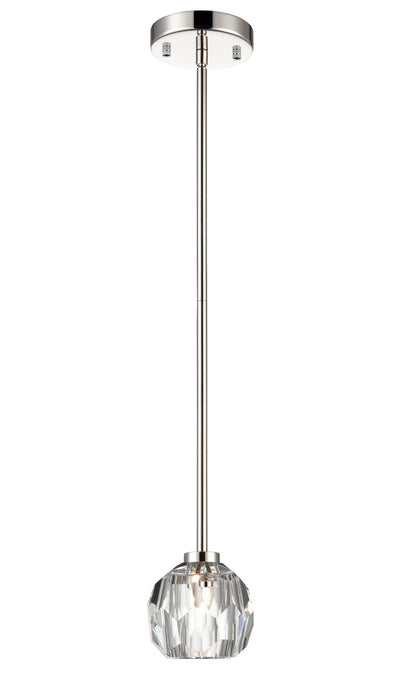 Zeev Lighting - MP40036-1-PN - LED Mini Pendant - Parisian - Polished Nickel