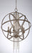 Zeev Lighting - P30012-6-SL-B - Pendant - Cascade - Burnished Silver Leaf