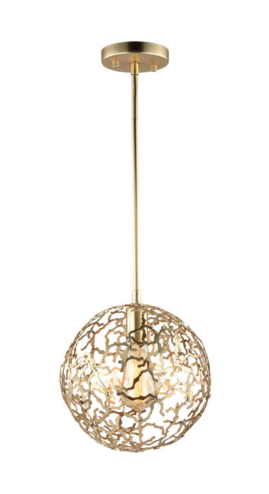 Zeev Lighting - P30037-1-SG - Pendant - Helios - Matte Gold