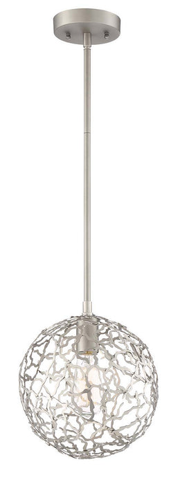 Zeev Lighting - P30037-1-SN - Pendant - Helios - Satin Nickel