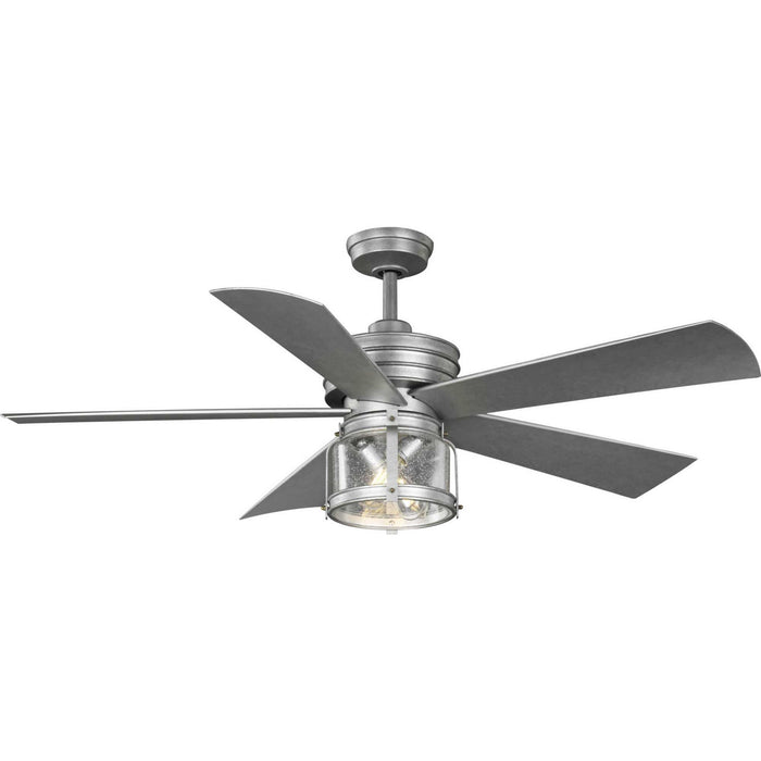 Progress Lighting - P250011-141-WB - 56``Ceiling Fan - Midvale - Galvanized