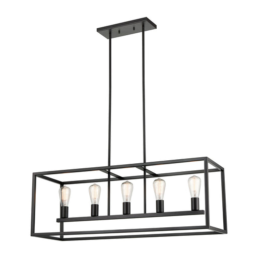 ELK Home - CN150521 - Five Light Chandelier - Williamsport - Oil Rubbed Bronze