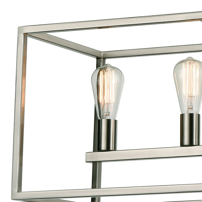 Five Light Chandelier from the Williamsport collection in Brushed Nickel finish