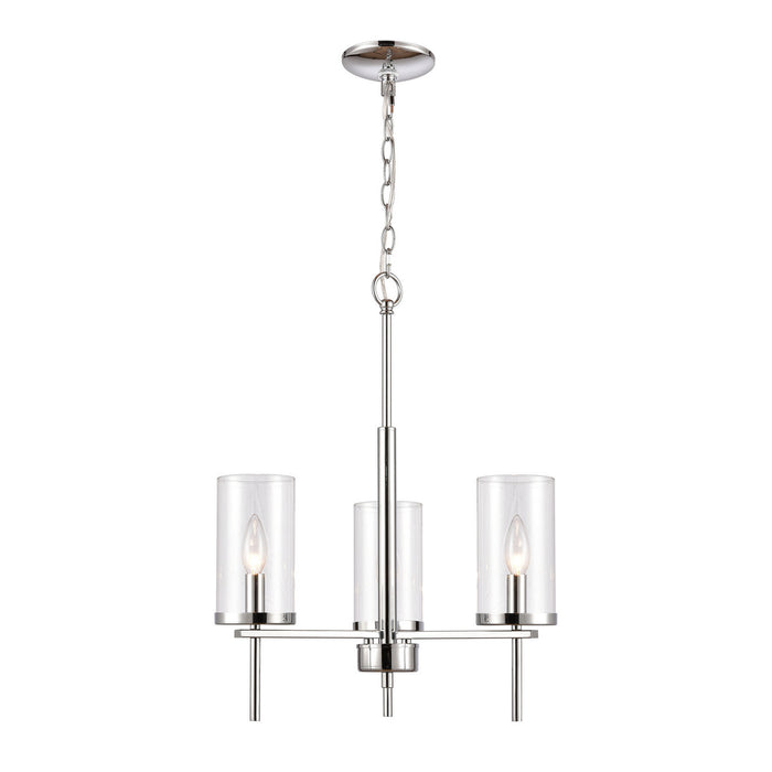 ELK Home - CN290323 - Three Light Chandelier - Oakland - Chrome