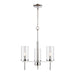 ELK Home - CN290323 - Three Light Chandelier - Oakland - Chrome