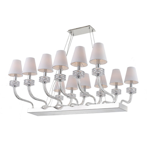 Zeev Lighting - CD10095-12-CH - Chandelier - Abigail - Chrome