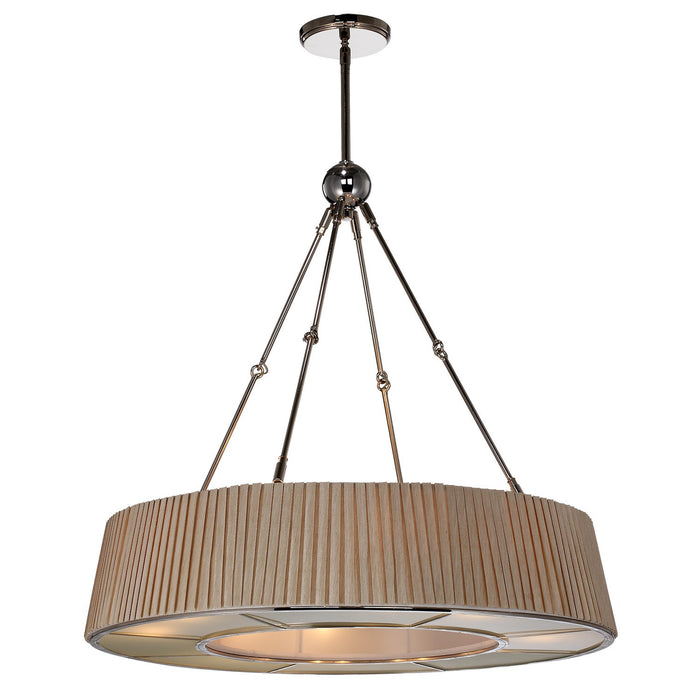 Zeev Lighting - CD10105-8-PN - Chandelier - Plait - Polished Nickel