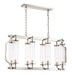 Zeev Lighting - CD10171-8-PN - Chandelier - Regis - Polished Nickel With Fluted Glass