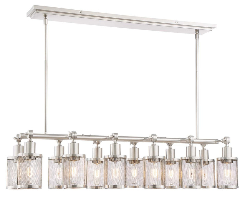 Zeev Lighting - CD10184-12-BN - Chandelier - Geminus - Brushed Nickel