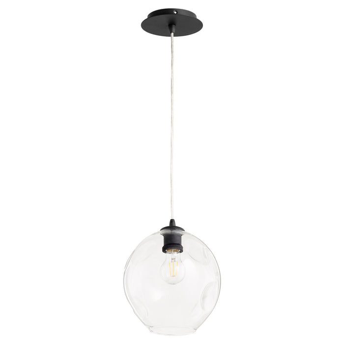 Quorum - 61-69 - One Light Pendant - Numen - Noir