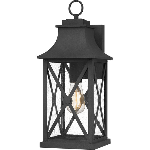 Quoizel - ELB8408MB - One Light Outdoor Wall Mount - Ellerbee - Mottled Black