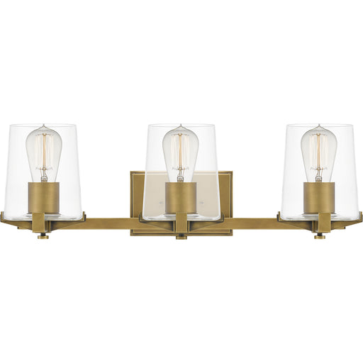 Quoizel - PRY8624WS - Three Light Bath - Perry - Weathered Brass