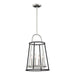 Eurofase - 39423-016 - Four Light Lantern - Campana - Satin Nickel